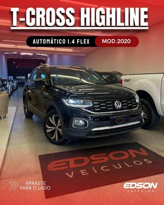 VOLKSWAGEN T-CROSS 1.4 250 TSI TOTAL FLEX HIGHLINE AUTOMÁTICO